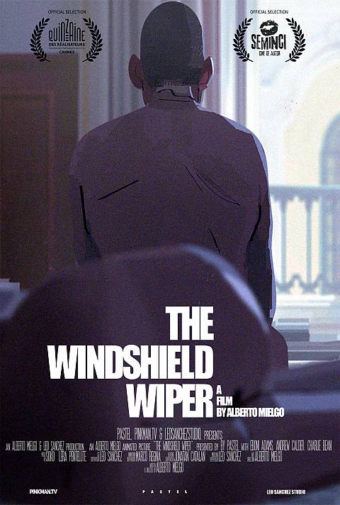Cartel del cortometraje "The Windshield Wiper"