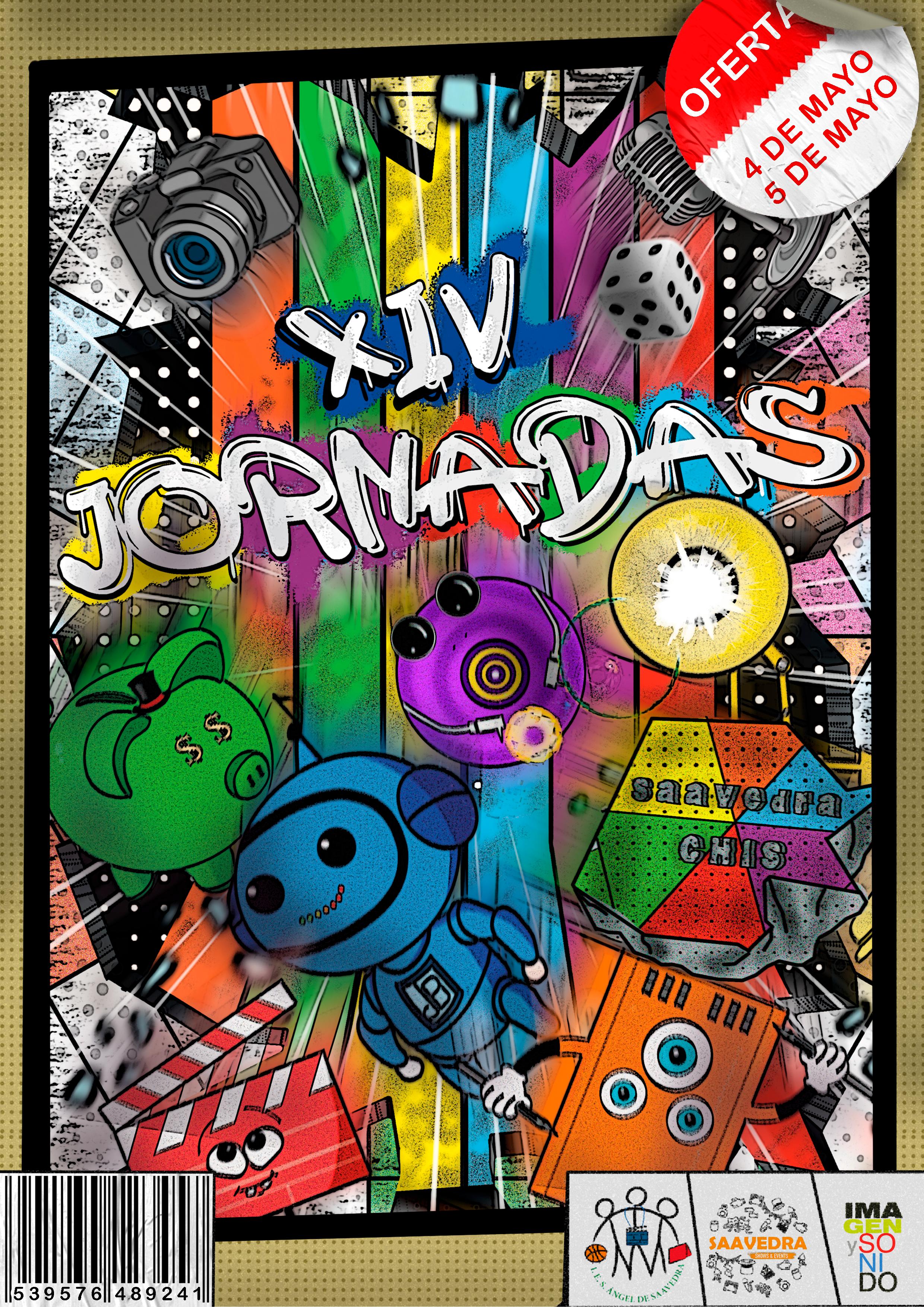 Cartel XIV Jornadas Audiovisuales